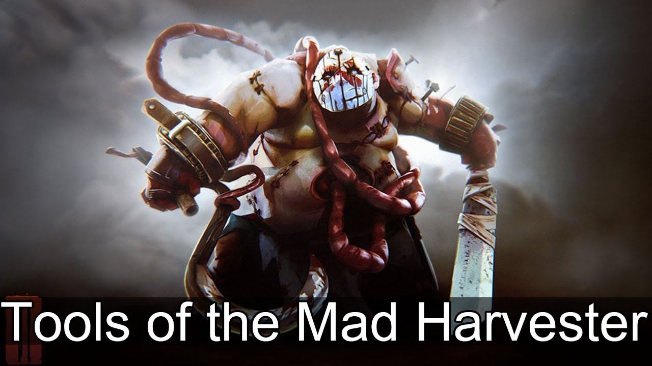 Dota 2 Items : Pudge - Tools of the Mad Harvester смотреть онлайн