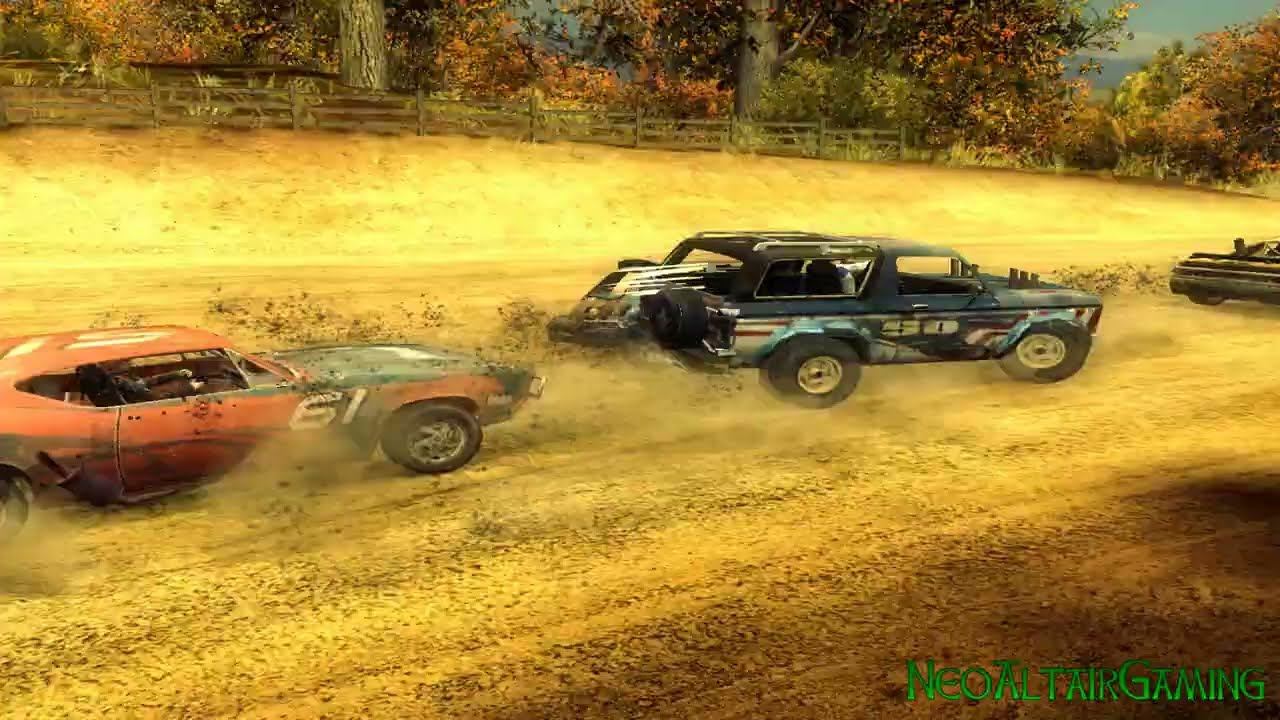 Derby Initiation Cup FARMLAND 2 - FlatOut 2 (REPLAY) смотреть онлайн