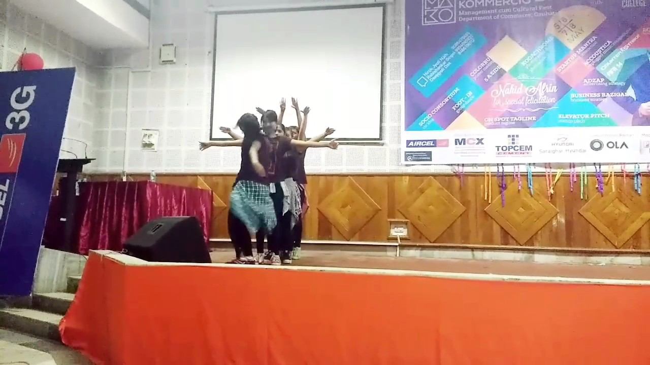 Gauhati University | Nagada sang dhol baaje | D'KONENG | Manifest Commercio'16 | Fusion dance смотреть онлайн