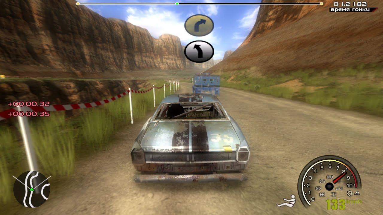 Xpand Rally Xtreme - SwitchBlade, Malice, Venom (from Flat Out 2) смотреть онлайн