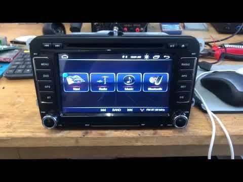 MEKEDE Android Car Radio Unit Mirrored Touch Screen Repair Fix How-To смотреть онлайн