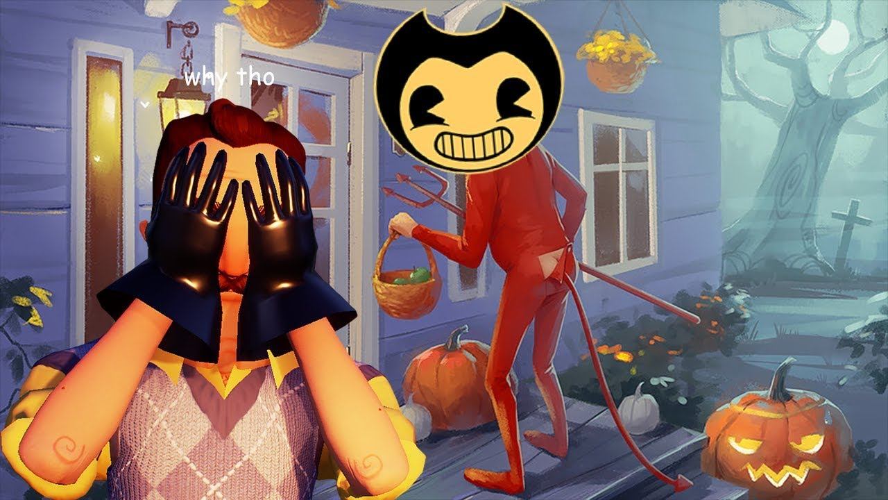 Hello Neighbor But It's BATIM смотреть онлайн