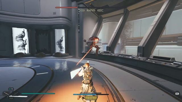 STAR WARS Jedi: Survivor - Double Bladed Stance - Rayvis Boss Fight (No Damage/Grand Master) смотреть онлайн