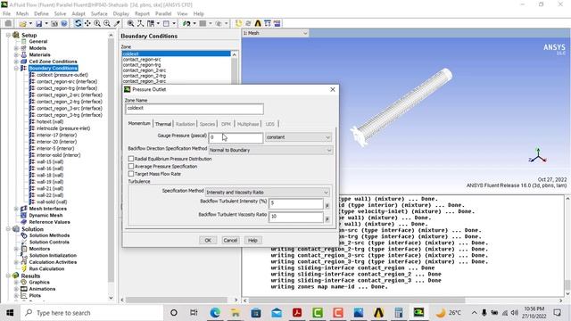 ANSYS FLUENT® Tutorial | CFD Simulation of Vortex Tube смотреть онлайн