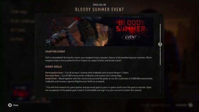 Bloody Summer Event in Dying Light 2 смотреть онлайн