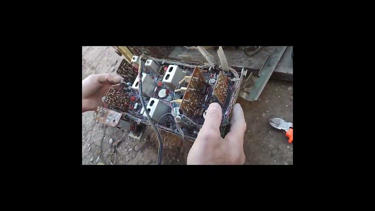 разбор телевизора ЧАЙКА 714 смотреть онлайн