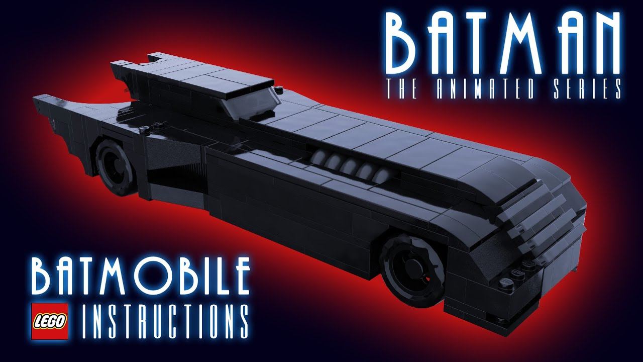 Make Your Own LEGO Batman Animated Series Batmobile - Instructions