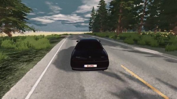 Дрифт на Toyota Mark 2 Touarer V 90 в BeamNG drive