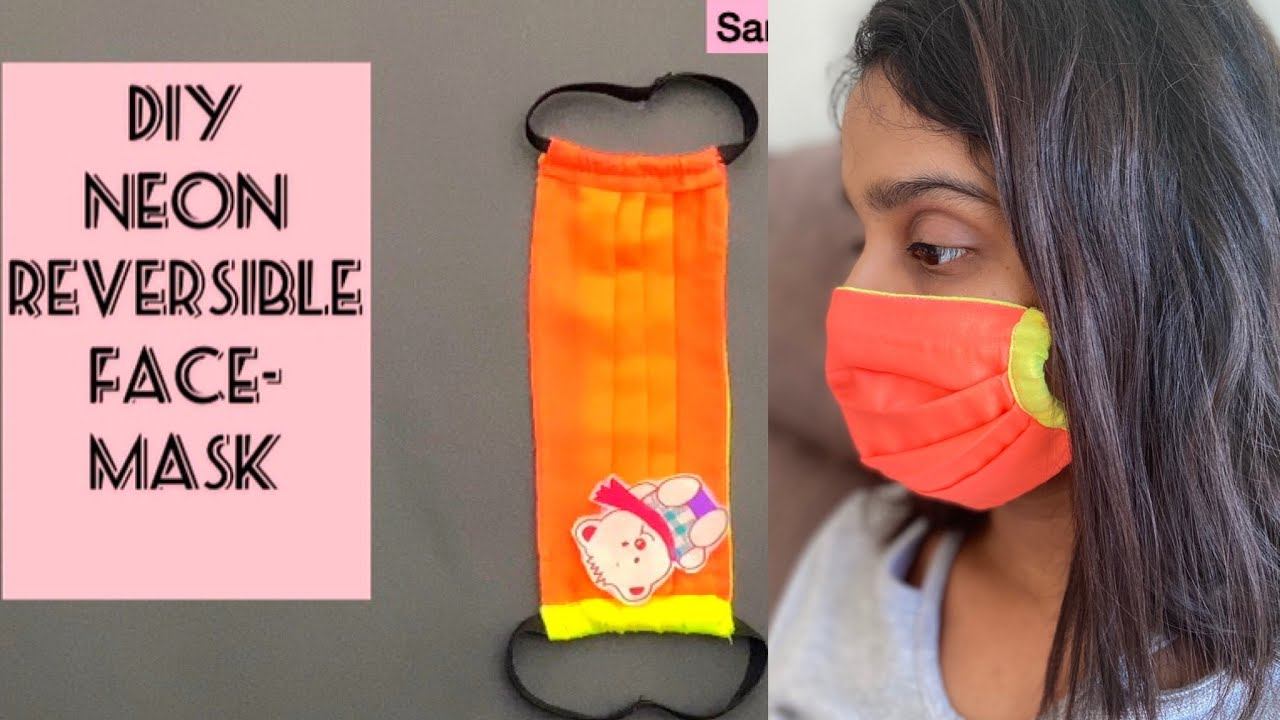 How to make a stylish Reversible Neon mask at home in 4 easy steps! смотреть онлайн