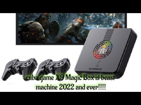 unboxing X9 Magic Box new gamebox 2022 Best Beast Game Ever for 64Gb!God of war,PES2021,GTA and mor смотреть онлайн