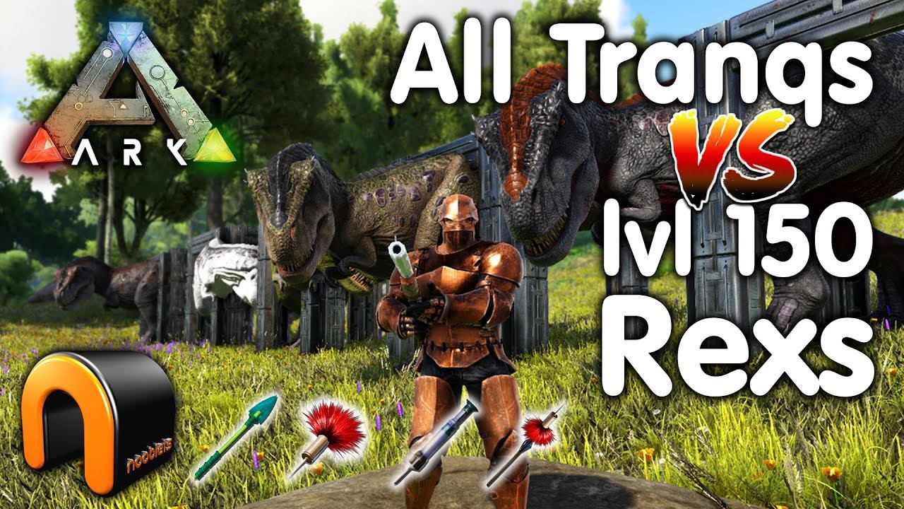 ARK Testing All Tranqs On A lvl 150 Rexs? #ARK смотреть онлайн