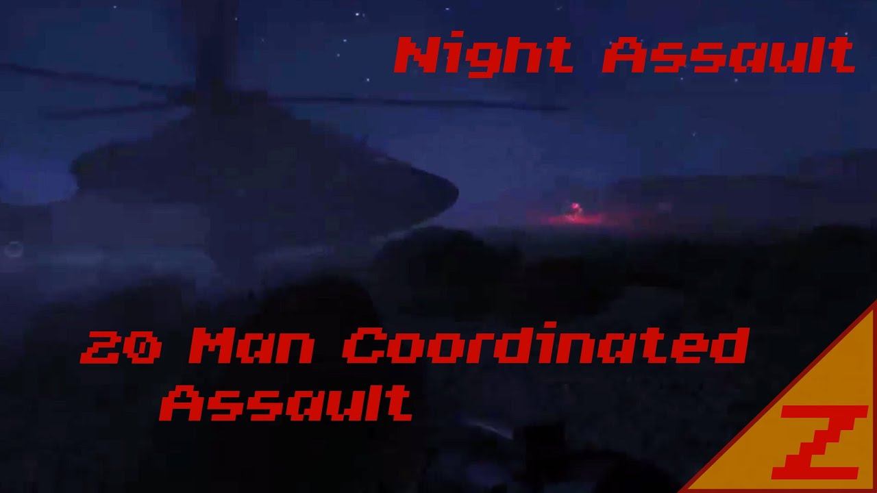 Night Assault | Arma 3 | 30 Man Town Assault смотреть онлайн