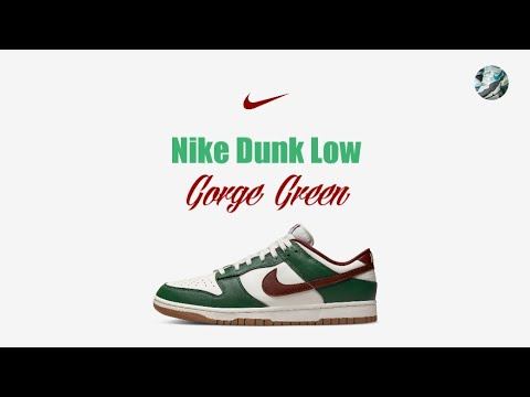 Nike Dunk Low / Gorge Green смотреть онлайн