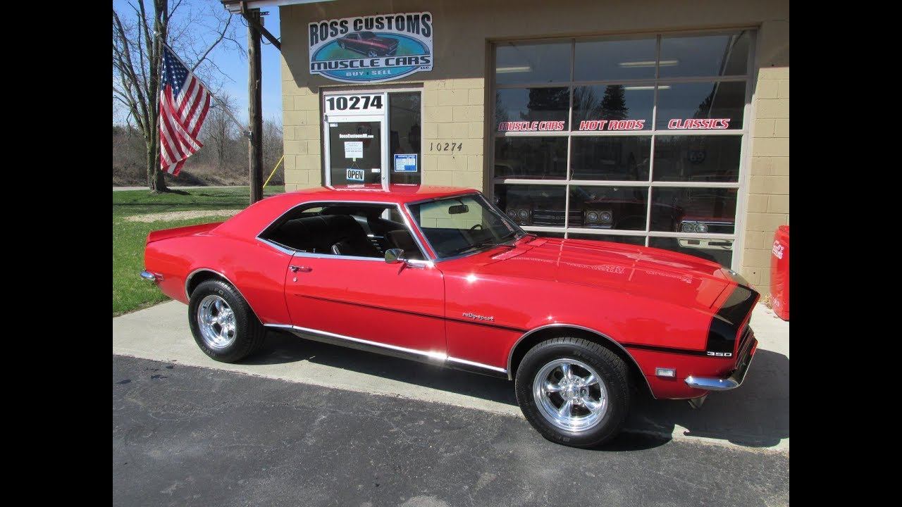 RossCustomsMI.com - SOLD SOLD - 1968 Chevrolet Camaro RS 350 смотреть онлайн