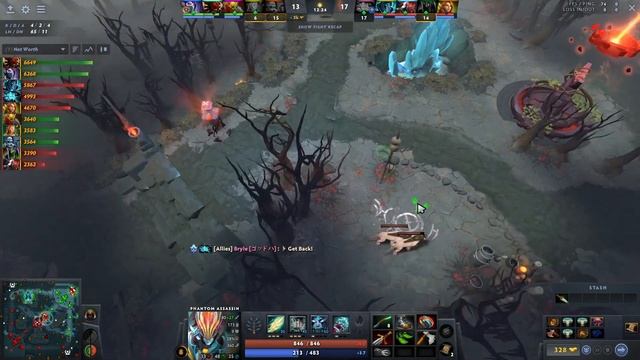 Phantom Assassin Dota 2 7.33 23savage with 13K MMR - TI12 смотреть онлайн