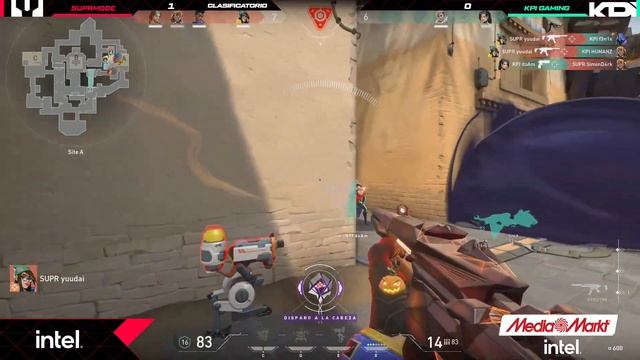 SUPRMODE GAMING VS KPI GAMING - VALORANT Rising Series - Clasificatorio Español - OCTAVOS смотреть онлайн