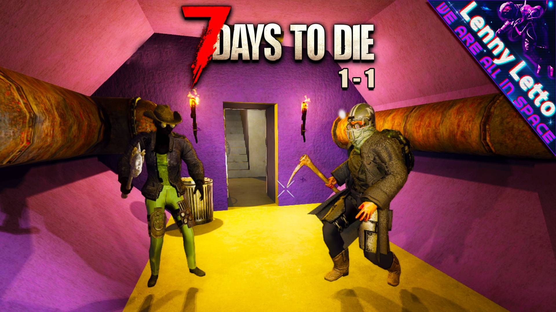 7 Days to Die | Кооператив | Часть 1-1 смотреть онлайн