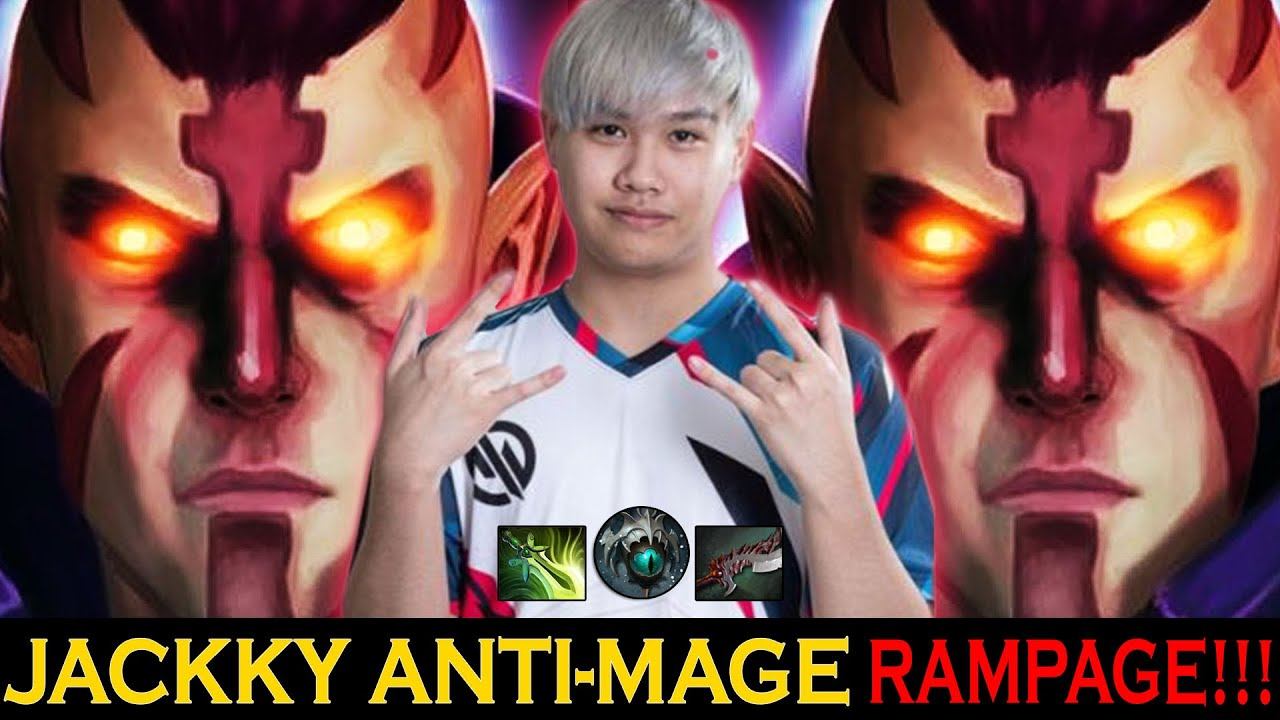 Jackky Anti-Mage RAMPAGE vs Mikoto Invoker- | DOTA 2 MICRO смотреть онлайн