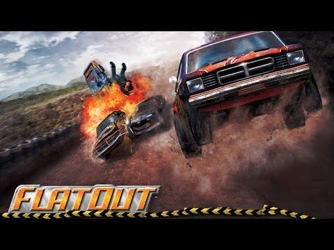 Прохождение FlatOut #6 (ЛАГИ,БОМБЁЖ) смотреть онлайн