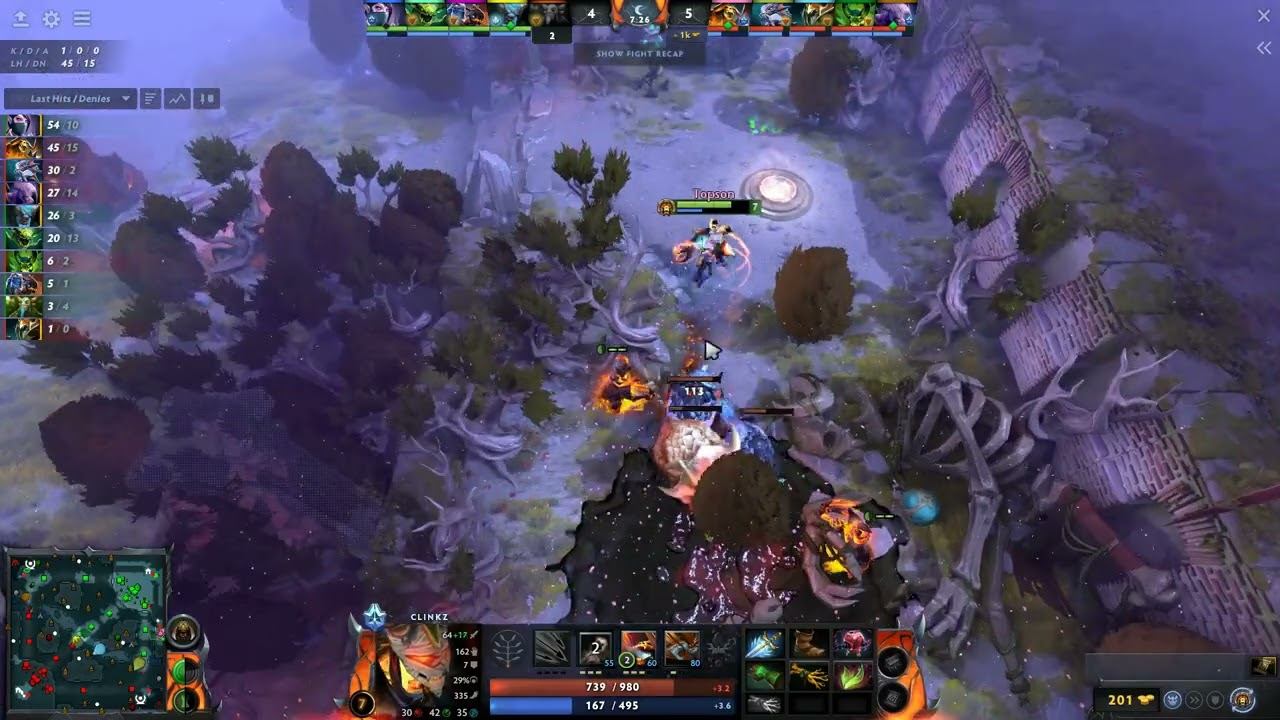 Topson - Clinkz Midlane | Dota 2 7.35b Gameplay смотреть онлайн