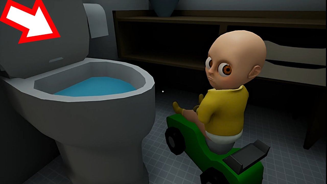 САМЫЙ БЫСТРЫЙ ГОНЩИК ?! ИГРА The Baby In Yellow смотреть онлайн