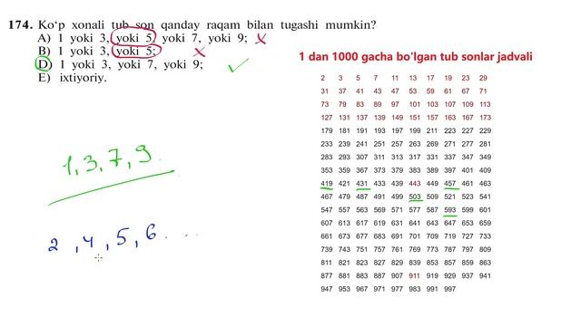 173-174-175-176-masala 6-sinf MATEMATIKA javoblari смотреть онлайн