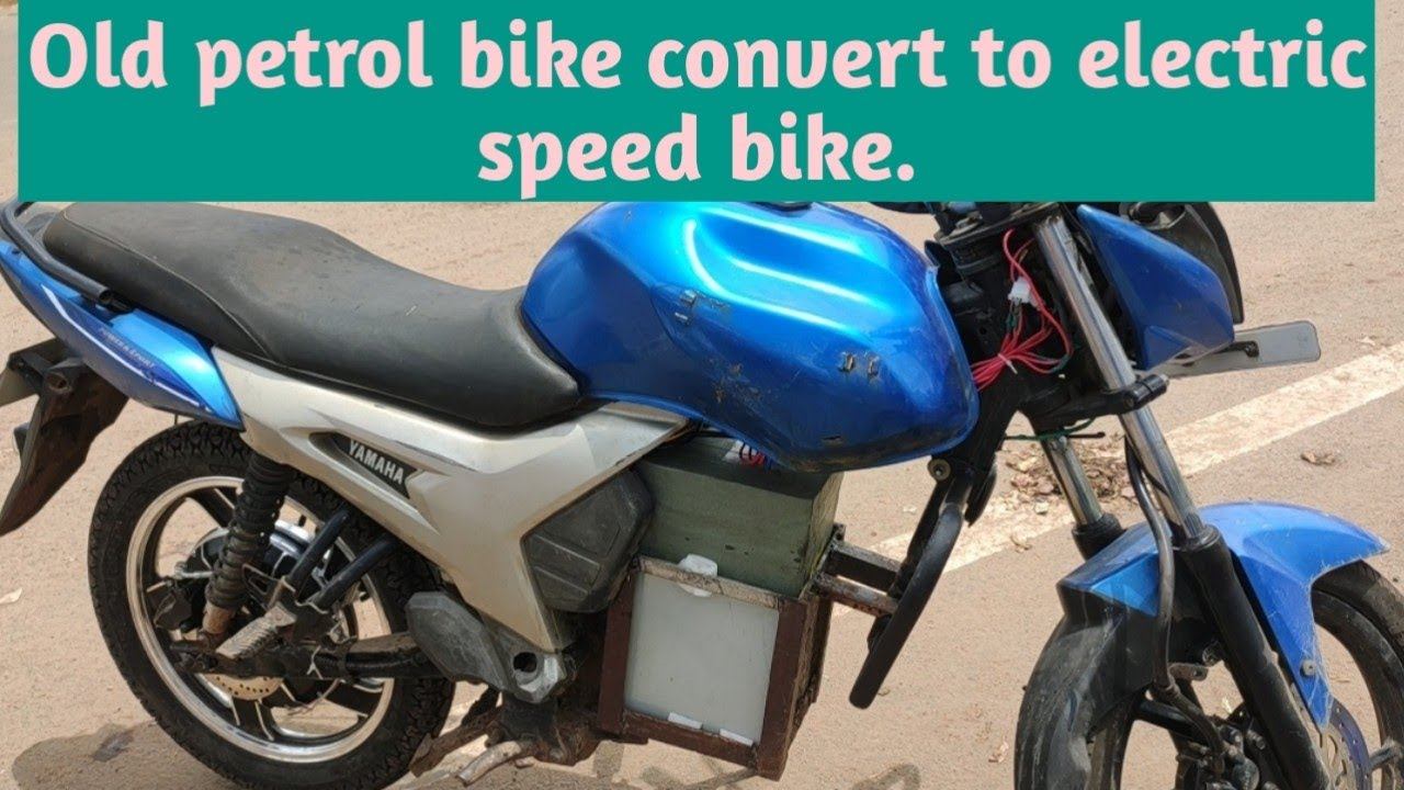 How to convert your old petrol bike to electric speed bike . High speed electric bike. смотреть онлайн