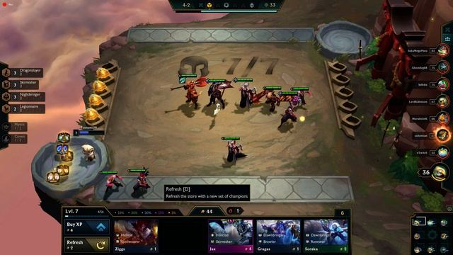 Team Fight Tactics - LOL - 4 Dragonslayer, 4 Nightbringer, 3 Skirmisher, 2 Legionnaire, 2 Mystic смотреть онлайн