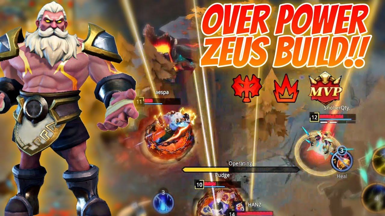 Auto Chess Moba | ZEUS Over Power BUILD | God Of THUNDER GAMEPLAY | DOTA MOBILE смотреть онлайн