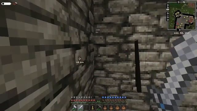 Minecraft Custom NPCs карта "The War of Orcs and Humans 2" #3 смотреть онлайн