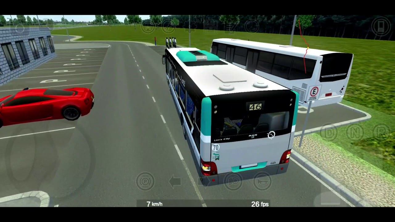 MAN LION'S CITY RATP LIGNE 46 (PARIS) || PROTON BUS SIMULATOR смотреть онлайн