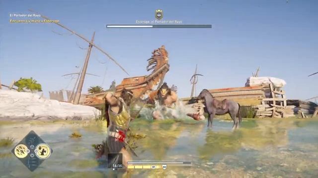 Assassin's Creed Odyssey dlc español: el portador del rayo - ciclope Esterope смотреть онлайн
