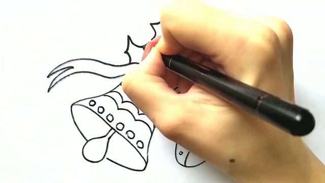 Как нарисовать КОЛОКОЛЬЧИКИ / Мультик раскраска КОЛОКОЛЬЧИКИ / Нарисуй Ка смотреть онлайн