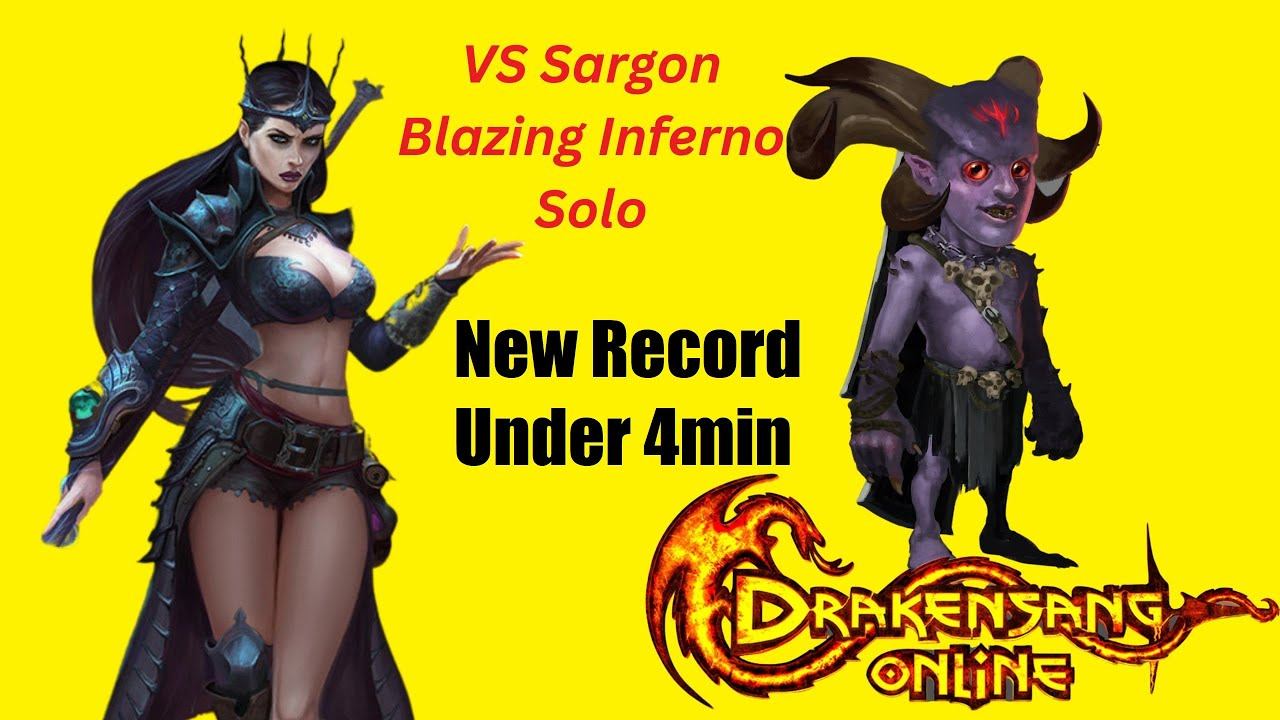 Drakensang Online: Mage Old Glory vs Sargon Blazing Inferno Solo No Death смотреть онлайн