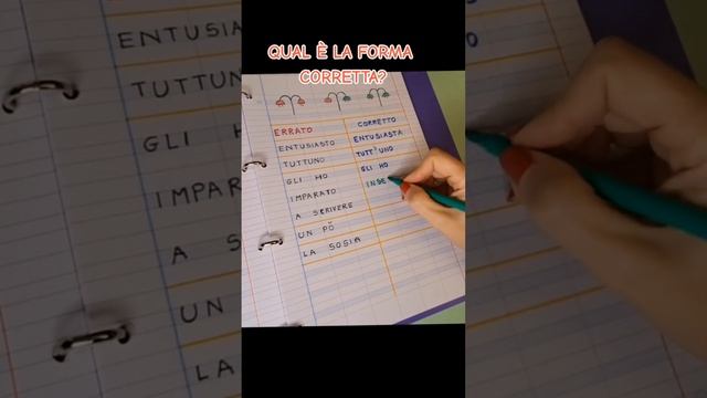 SPIEGAZIONE DI ALCUNI ERRORI FREQUENTI #scuolaprimaria #ortografía #maestra смотреть онлайн