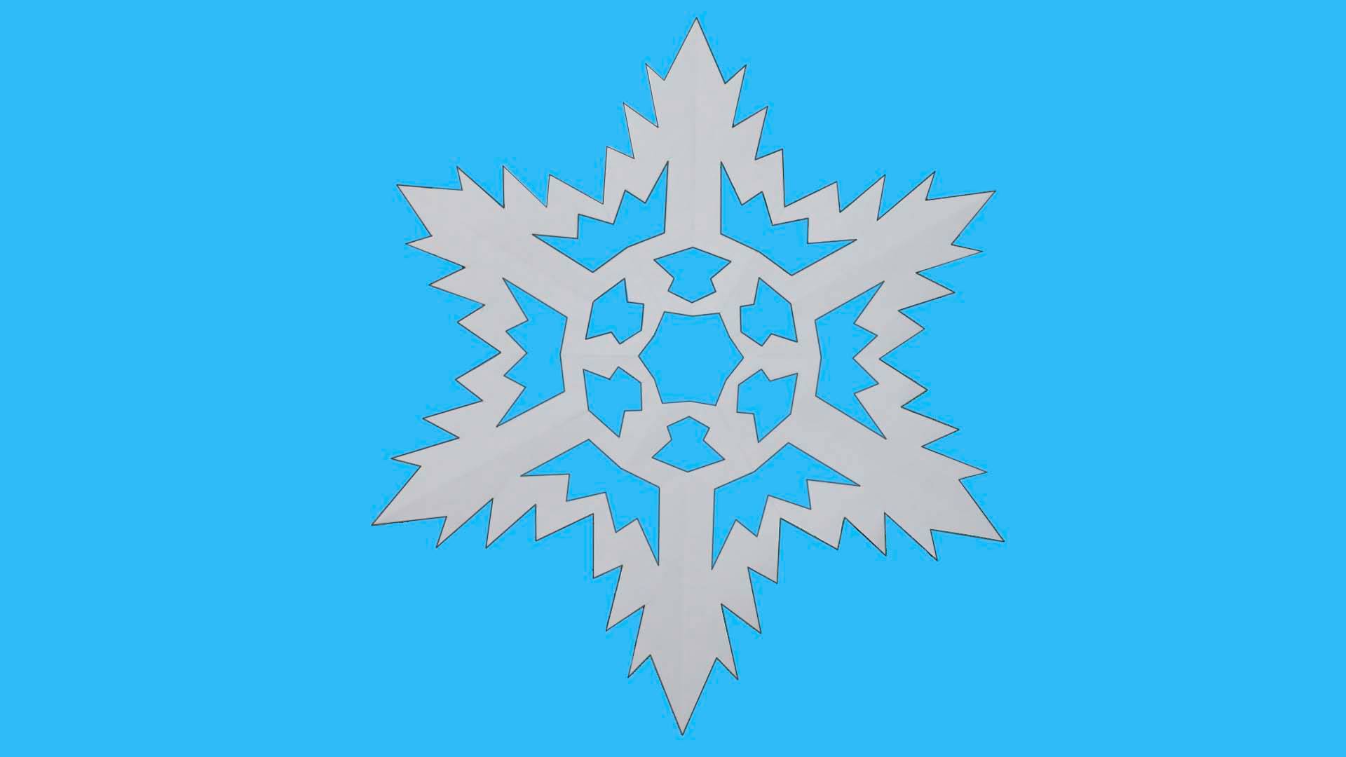 Как сделать снежинку из бумаги своими руками. Красивые снежинки из бумаги смотреть онлайн