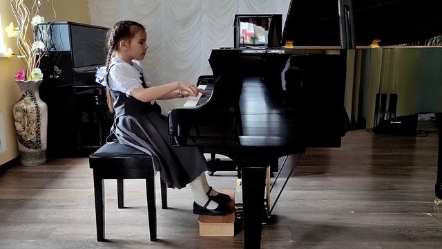 Мурзина Мария, 8 лет. К.Черни - Г.ермер. Этюд № 15 смотреть онлайн