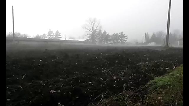 Красивое испарение влаги из земли! смотреть онлайн