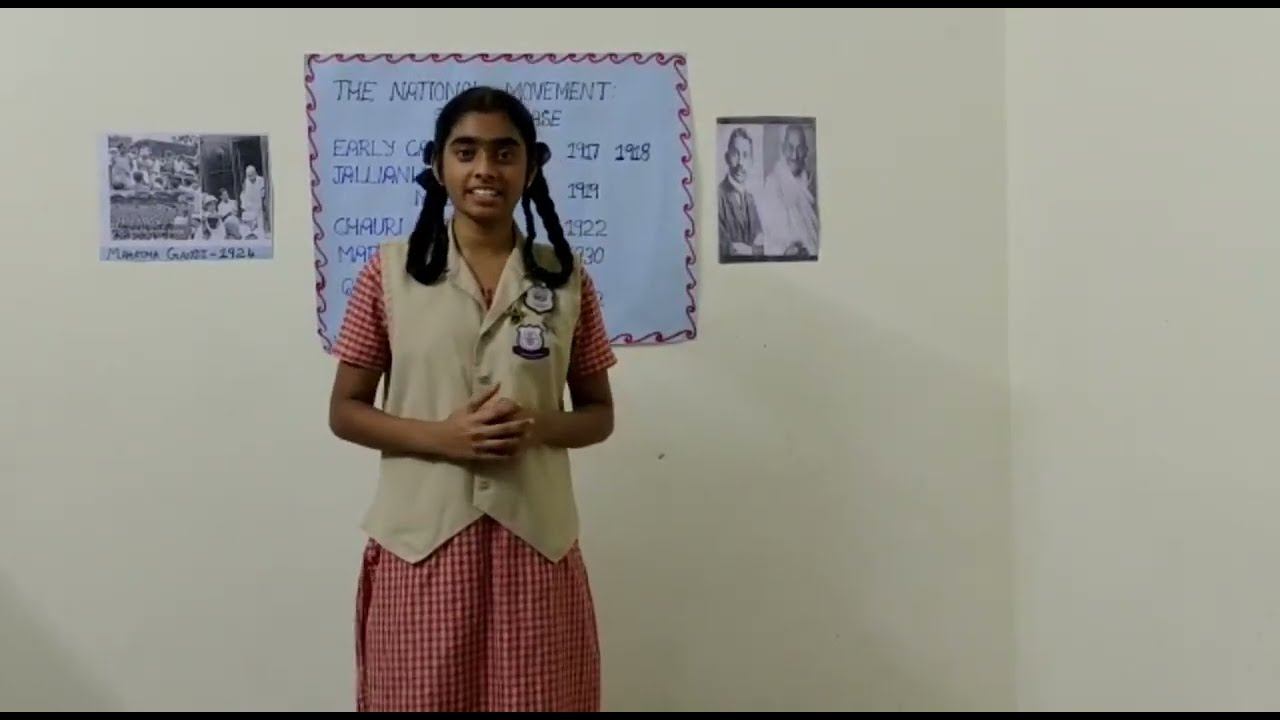 VEVEAHAM HR. SEC. SCHOOL - OUR STUDENT JUANITA ANN.M from 8G speech about NATIONAL MOVEMENT II PHAS смотреть онлайн