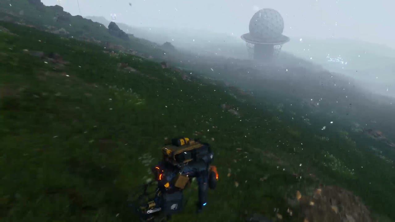 DEATH STRANDING ps5 4k 60fps Free roam, no hud | kojiboarding смотреть онлайн