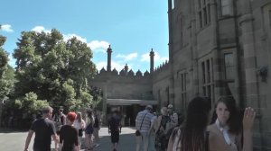 Крым. Воронцовский  дворец.  Парк.