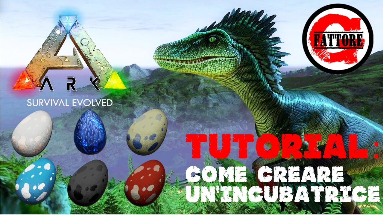 CREARE UN'INCUBATRICE BASE - ARK PS4 TUTORIAL смотреть онлайн