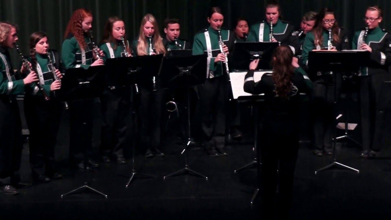 FPCHS Clarinet Choir, Adagio by Mozart, Pops 2016 смотреть онлайн