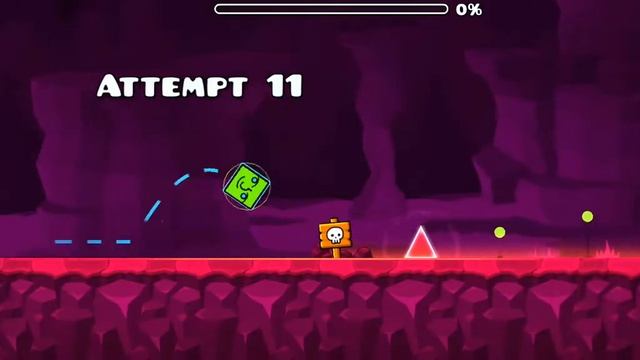 Мой подписчик выпустил уровень в GEOMETRY DASH смотреть онлайн