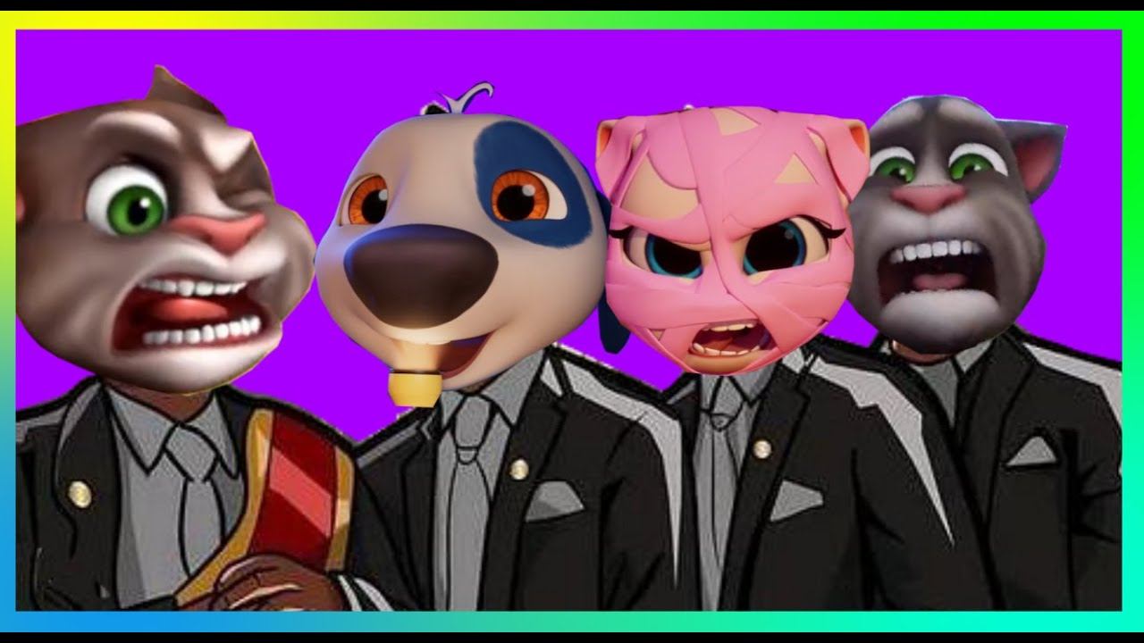 All Talking Tom  ——  Meme Coffin Dance Song COVER