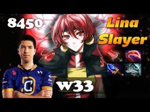 w33 PRO SLAYER | 8450 MMR Dota 2 смотреть онлайн