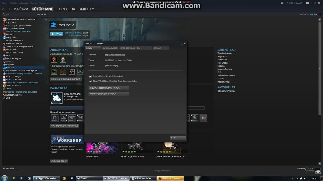PAYDAY 2 BAŞLATILAMIYOR HATASI %100 ÇÖZÜMÜ 2017 смотреть онлайн