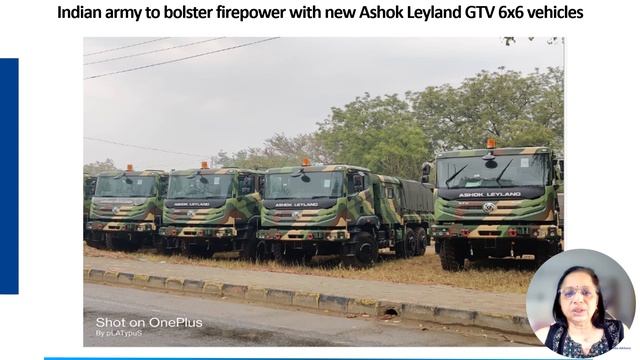 Sugosha Defence News: Indian army to bolster firepower with new Ashok Leyland GTV 6x6 vehicles. смотреть онлайн