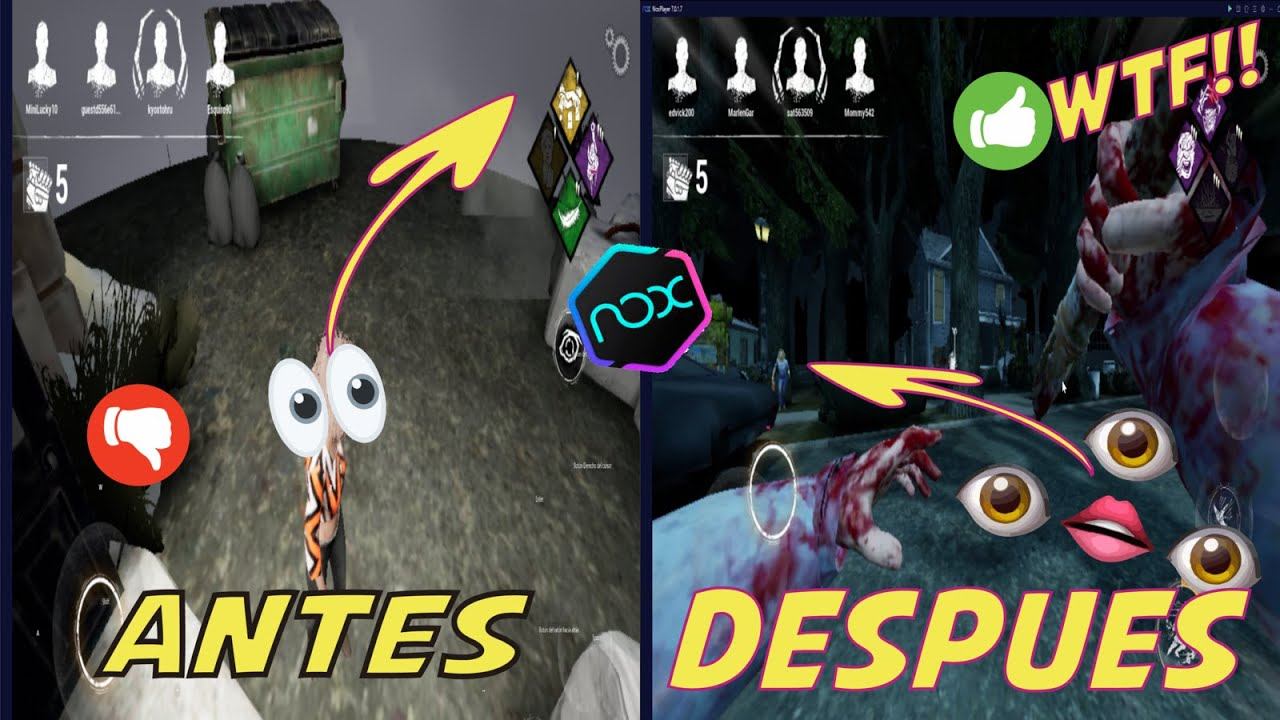 Dead by Daylight MOBILE emulado para PC (TUTORIAL como ARREGLAR EL CAMPO DE VISION) 👀✅✅😎 смотреть онлайн