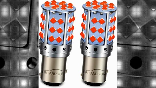 Ruiandsion 2pcs 1157 LED Bulb Red 10 60V BAY15D Dual Function 3030 42SMD Chips LED Brake Tail Light смотреть онлайн